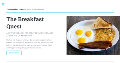 The Breakfast Quest Home Page