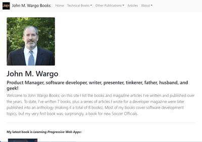 John Wargo Books Home Page