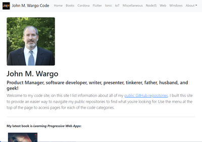 John Wargo Code Home Page