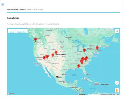 Breakfast Quest Locations Page