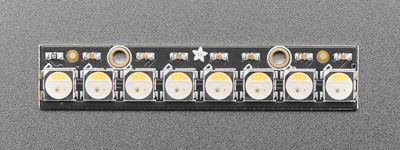 An image of the back of the NeoPixel Stick