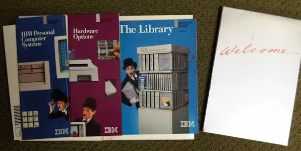 Old IBM PC Manuals