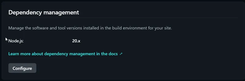 Netlify Build Settings