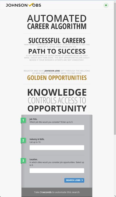 The culprit's web site - Automated Career Algorithm