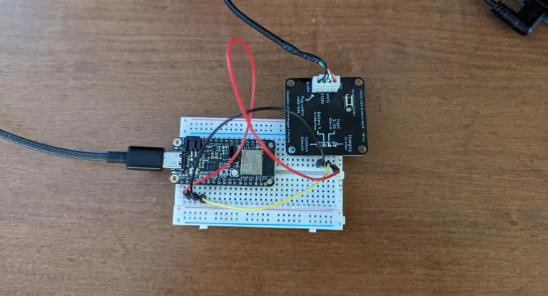 Connecting the Arduino device