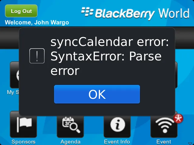 BlackBerry World Application Screen Shot 4
