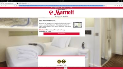 Marriott Phishing Site