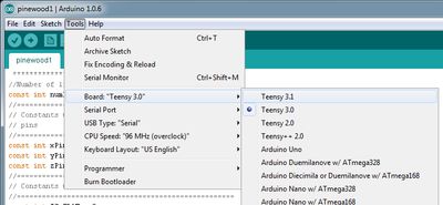 Configuring the Arduino IDE for the Teensy Board