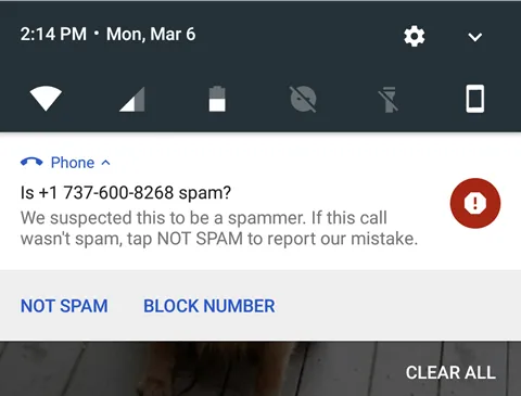 Android Spam Call Detection 2