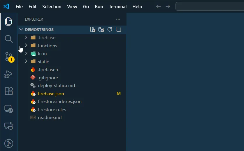 Firebase Folder Structure