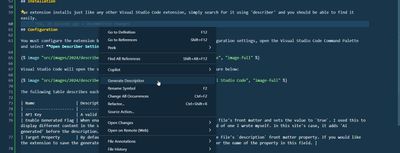Invoking the generator