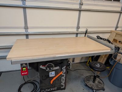 An image of the table saw cover