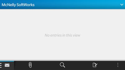 Z30 Mail UI Landscape