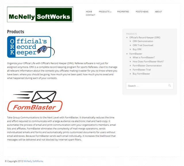 McNelly SoftWorks web site