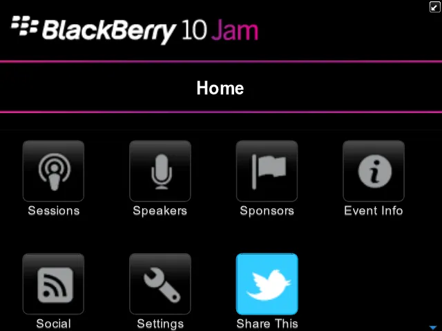 BlackBerry World Application Screen Shot 2