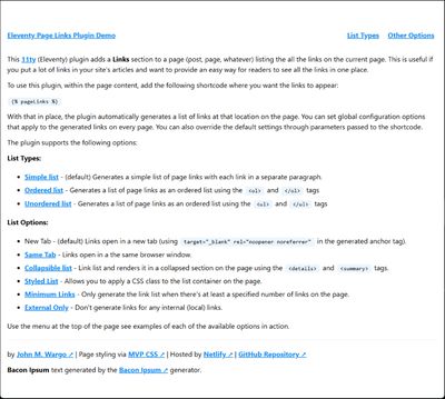 Sample App screenshot