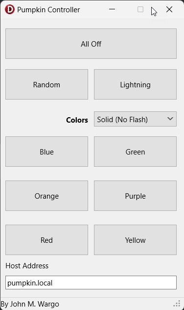 Pumpkin Controller Windows